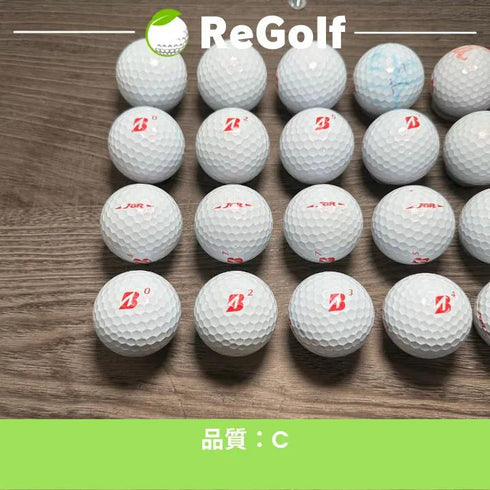 【中古】 ロストボール ブリヂストン ツアーB TOUR B JGR パールピンク 2019年モデル 20球 Cランク ゴルフボール リゴルフ